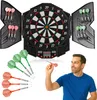 A man is about to throw a dart at a dartboard. Náhľad obrázku produktu