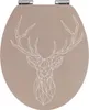 WENKO Premium WC SITZ STAG Absenkautomatik Toiletten Deckel Produktbild-Vorschau 1