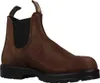A brown leather Blundstone boot on a white background. Produktbild-Vorschau