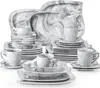 36 pcs. service de table en porcelaine, service combiné en Voir les images du produit 1