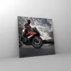 Bilder auf glas - Sport Rennen Motorrad Reise - 40x40cm - Produktbild-Vorschau 4