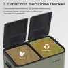 MAXCRAFT Mülleimer / Treteimer mit Soft Close Deckel und 2 Produktbild-Vorschau 3