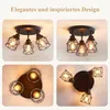 Plafonnier Vintage Pivotant Spot de plafond E27 3 flammes Voir les images du produit 3
