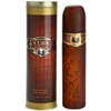 A bottle of Cuba Brown Eau de Toilette and its cylindrical packaging are displayed side-by-side against a white background. Náhled obrázku produktu