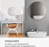Elegance by Casa Chic - Wandspiegel aus Metall - Rund 40 cm Produktbild-Vorschau 3