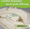 2 Stück Aufbewahrungstasche Baumwolle Tragetasche für Produktbild-Vorschau 5