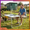 Omna | Skládací kempingový stůl – 120 × 60 cm – hliník – Náhled obrázku produktu 10