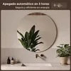 S'AFIELINA Specchio da bagno a LED specchio rotondo da Anteprima dell’immagine prodotto 9