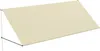 A beige retractable awning mounted on a white pole against a white background. Náhled obrázku produktu