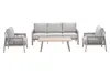Garden Impressions Decala Lounge Set - 4-teilig - light oak Produktbild-Vorschau 3