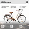 Dallas Bike Citybike 28 Zoll - für Damen & Herren - Shimano Produktbild-Vorschau 3