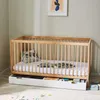 Babybett Kinderbett Gitterbett höhenverstellbar & Produktbild-Vorschau 2