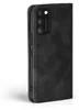 A black flip cover case for a smartphone is shown against a white background. Produktbild-Vorschau