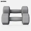 GORILLA SPORTS® Hanteln Set - Neopren, 2x4kg, Guss, Grau - Produktbild-Vorschau 2