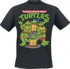 Teenage Mutant Ninja Turtles T-Shirt Herren Group schwarz L Produktbild-Vorschau 2