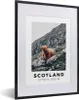 MuchoWow® Gerahmtes Poster Schottland - Schottische Produktbild-Vorschau 1