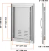 SucceBuy Drzwiczki dostępu do grilla, 356 x 508 mm, Podgląd zdjęcia produktu 8