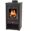 Kaminofen 7kW Holzofen Kachelofen Werkstattofen Heizofen Produktbild-Vorschau 9