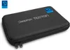 A black protective case with the brand name 'Delphin TECTON' printed on it, and a blue logo in the top right corner. Produktbild-Vorschau