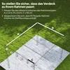 Ersatzdach für 4 x 3 m Pergola, einziehbar, mit Produktbild-Vorschau 4
