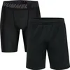 hummel hmlTE TOPAZ 2-PACK SHORTS SET - BLACK/BLACK - XL Produktbild-Vorschau 1