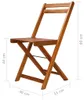 vidaXL 3-tlg. Bistro-Set Klappbar Massivholz Akazie Produktbild-Vorschau 7