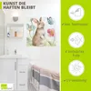 ARTland Wandbild, selbstklebend Spring Softies Bunnies II Produktbild-Vorschau 2