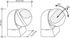 Bewegungsmelder Aussen Aufputz Wand Montage PIR Sensor Produktbild-Vorschau 5