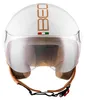 BEON Design Luxe Jethelm Scooterhelm mit Visier, S, Weiß Produktbild-Vorschau 3