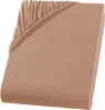 A close-up, angled view of a fitted sheet. Produktbild-Vorschau