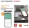 GoSmart Digitales Thermometer mit Hygrometer, Funk-Sensor, Datum, ZigBee EGS0101 Produktbild-Vorschau