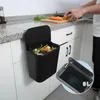 Relaxdays Küchenmülleimer, 9 L, hängender Komposteimer, für Produktbild-Vorschau 5
