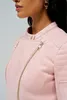Salsa Jeans Suede Moto Jacke Rosa L Frau Rosa L Produktbild-Vorschau 4