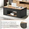 Moderner Couchtisch, Couchtisch mit Liftfunktion, graues Produktbild-Vorschau 6