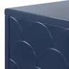 Set da 2 comodini, tavolini da comodino, blu navy, tavolini Anteprima dell’immagine prodotto 13