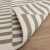 Baumwollteppich - Dazzle Blocks Grün Weiß Produktbild-Vorschau 7