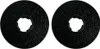 Two black circular filters are shown against a white background. Produktbild-Vorschau