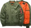 Herren Bomberjacke MA-1 Stehkragen Fliegerjacke Wasserdicht Produktbild-Vorschau 3