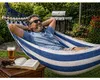 Verk 14655 Hamaka Houpací síť 200 x 150 cm, modré pruhy Náhled obrázku produktu 10