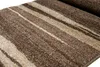 Tapiso Läufer SARI Modern Dunkelbraun Wohnzimmer  70 x 150 Produktbild-Vorschau 2