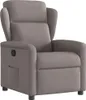 vidaXL Relaxsessel Taupe Stoff Produktbild-Vorschau 8