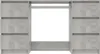 Scrivania grigio cemento 140x50x77 cm materiale a base di Anteprima dell’immagine prodotto 11