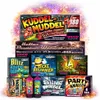 Kuddelmudel 180 Stück Feuerwerksmix – Kinderfreundliches F1 Produktbild-Vorschau 1