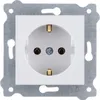 Presa di terra 2P+T Schuko bianco 237/01E EXEN Anteprima dell’immagine prodotto 1