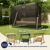 Kingsleeve® Hollywoodschaukel Abdeckung 3-Sitzer Produktbild-Vorschau 2