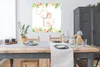 MuchoWow® Poster Elefant - Aquarellfarbe - Blumen - Produktbild-Vorschau 3