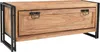 SIT Möbel Schuhschrank | 1 Klappe | Akazie natur | Metall Produktbild-Vorschau 1