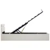 Bett mit Bettkasten Hydraulisch LED Weiß Kunstleder Produktbild-Vorschau 8