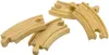 Bigjigs Rail Krátká kruhová kolej 10 cm 4 ks Náhled obrázku produktu 4