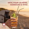 Pailles à boire en acier inoxydable Bremermann, lot de 8, Voir les images du produit 2